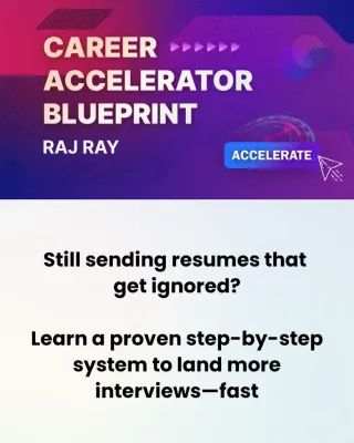 Career Accelerator Blueprint — Job Search Course by Raj Ray