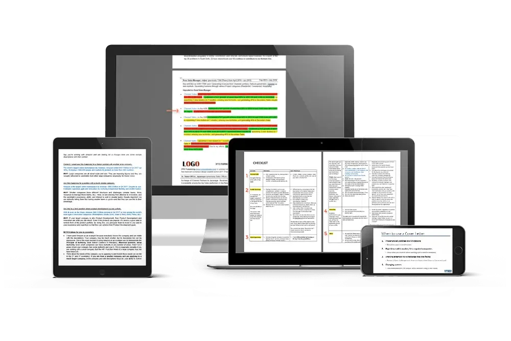 Resume curriculum illustration